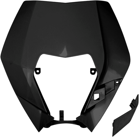 250 EXC (2006 - 2019) black headlight plastic for ktm exc 09-13 | UFO