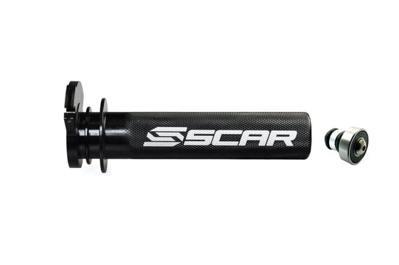 250 EXC (2017 - 2019) scar aluminum throttle tube + bearing - ktm/husqvarna black color | SCAR