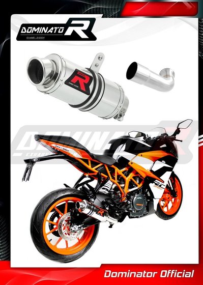 RC 390 (2017 - 2020) exhaust silencer gp1 | Dominator