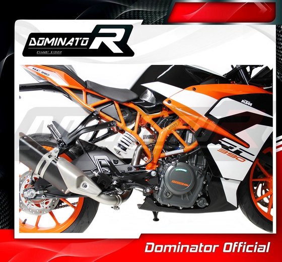 RC 390 (2017 - 2020) exhaust cat eliminator decat | Dominator