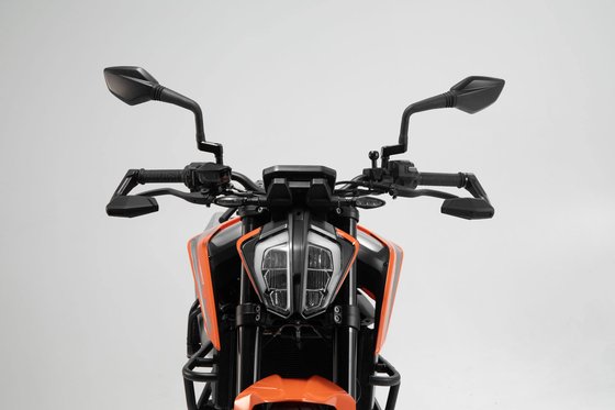 1290 SUPER DUKE R (2014 - 2022) lever guards with wind protection | SW-MOTECH