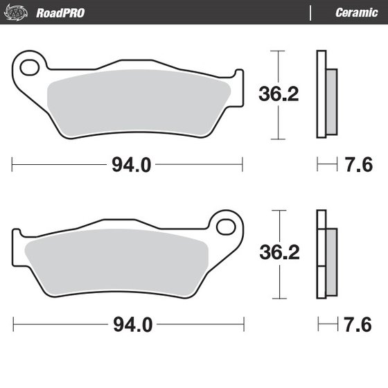 790 ADVENTURE R (2019 - 2020) ceramic brake pad | MOTO-MASTER