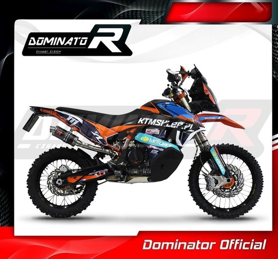 790 ADVENTURE (2019 - 2020) exhaust silencer gp1 black | Dominator