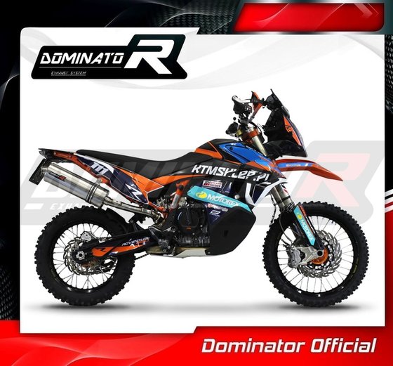 790 ADVENTURE (2019 - 2020) exhaust silencer ov | Dominator