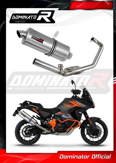 1290 SUPER ADVENTURE (2021 - 2022) full exhaust system silencer p7 | Dominator