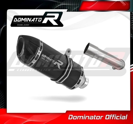 390 ADVENTURE (2020 - 2022) exhaust silencer hp1 black | Dominator