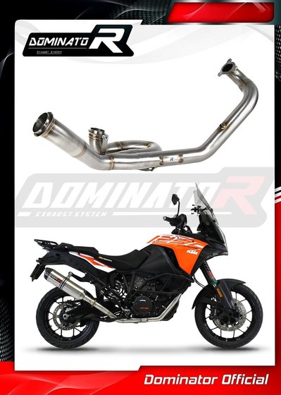 1090 ADVENTURE (2017 - 2019) exhaust header pipe | Dominator