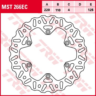 450 EXC-F (2003 - 2023) fixed wave brake rotor | TRW