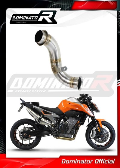 890 DUKE (2020 - 2022) exhaust cat eliminator decat | Dominator