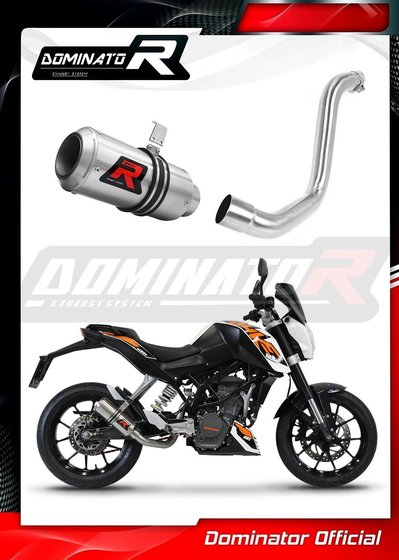 125 DUKE (2012 - 2016) exhaust silencer gp | Dominator