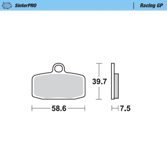 FREERIDE 250 F (2018 - 2020) racing brake pads | MOTO-MASTER