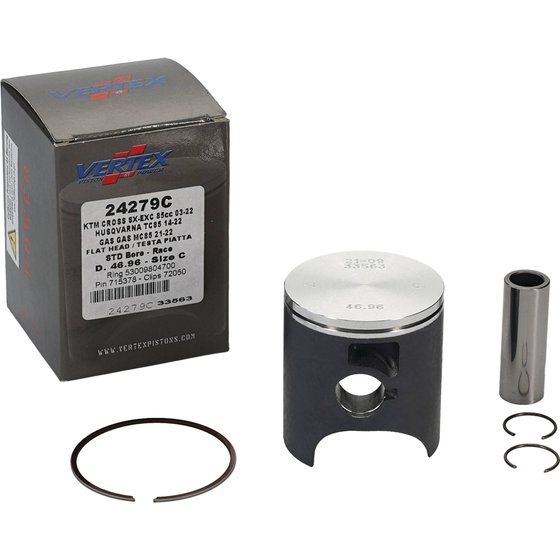 85 SX (2009 - 2023) cast race piston kit | Vertex