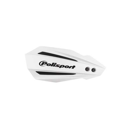 150 EXC (2020 - 2022) mx bullit handguards in white | POLISPORT