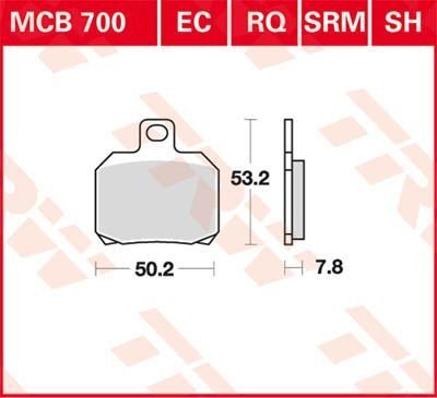 1290 SUPER DUKE GT (2016 - 2020) sintered metal brake pads | TRW