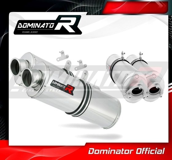 690 SMC (1970 - 2022) exhaust silencer oval | Dominator