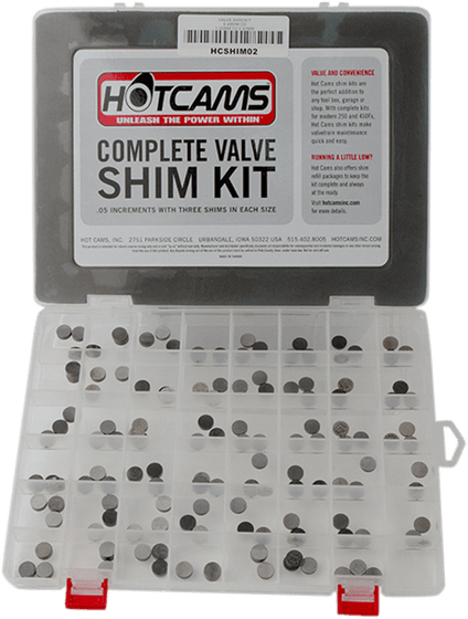 1190 ADVENTURE (2013 - 2016) valve shims set | Hot Cams