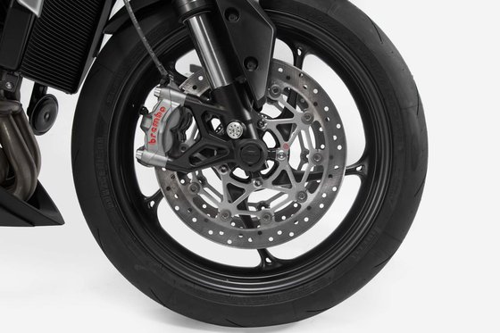 1290 SUPER DUKE R (2014 - 2022) front axle slider set (black) | SW-MOTECH