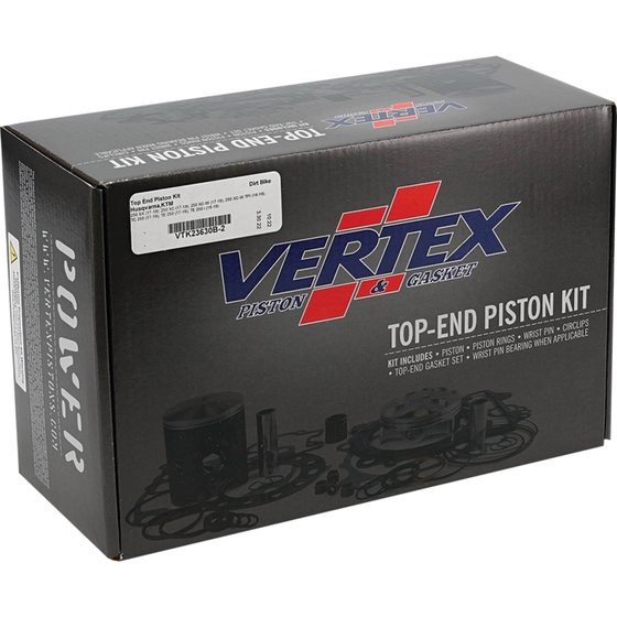 250 EXC (2017 - 2019) top end piston kit | Vertex