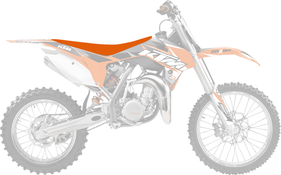 85 SX (2013 - 2017) pyramid seat cover orange | BLACKBIRD RACING