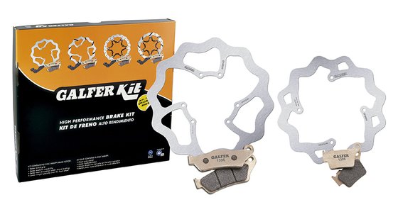 450 XC-F (2007 - 2022) front and rear brake kit | GALFER