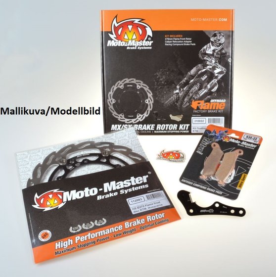 85 SX (2012 - 2020) front brake kit with 260mm floating rotor and pads | MOTO-MASTER