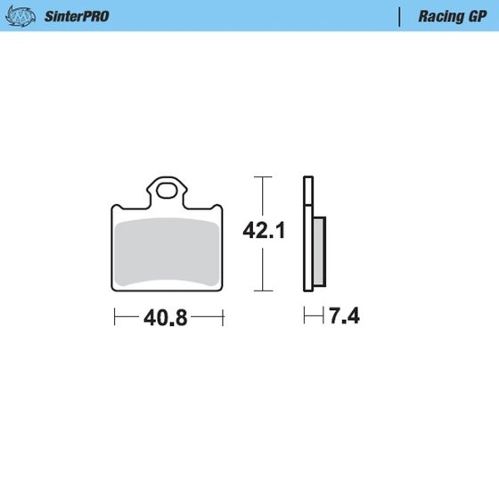 85 SX (2011 - 2011) racing brake pads | MOTO-MASTER