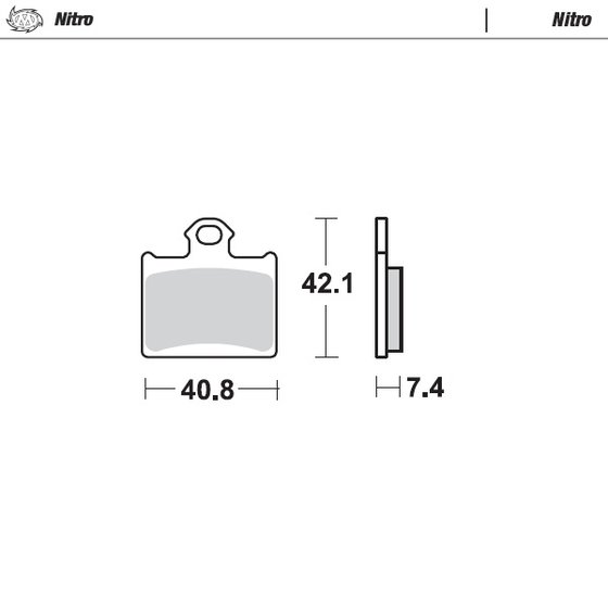 85 SX (2011 - 2022) moto-master brakepads ktm rear: freeride e 2012>, sx85 2012>, freeride 350 2012 | MOTO-MASTER