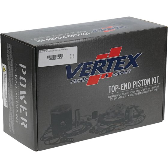 125 EXC (2007 - 2013) top end piston kit | Vertex