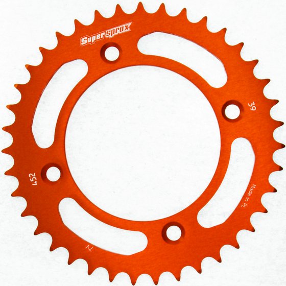 50 (all models) (2014 - 2024) supersprox alu rear sprocket ktm sx50 14- orange 39 | Supersprox