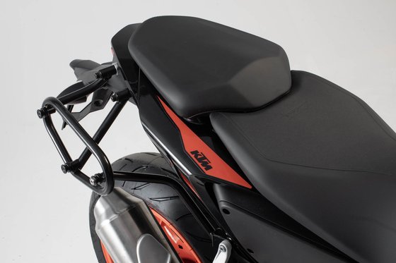 690 DUKE R (2016 - 2017) slc side carrier r - black for ktm 690 duke | SW-MOTECH