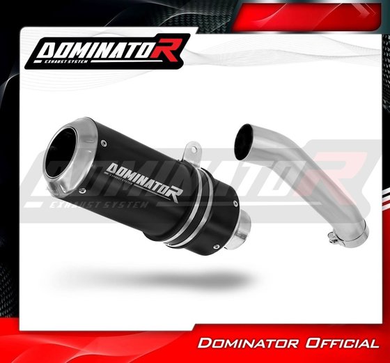 RC 125 (2022 - 2023) exhaust silencer muffler gp black + db killer | Dominator