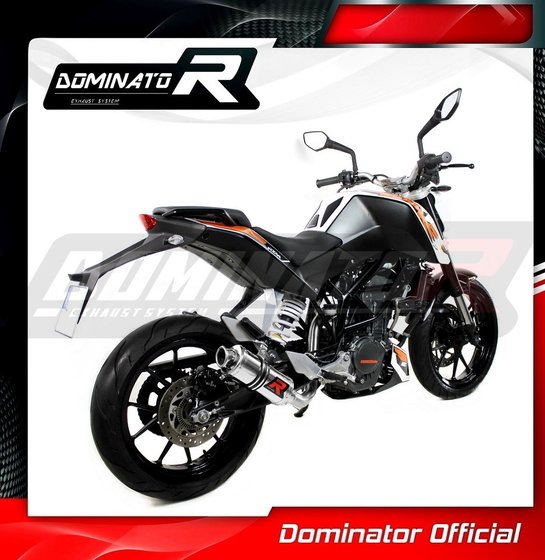 200 DUKE (2011 - 2016) exhaust silencer gp1 | Dominator