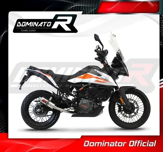 390 ADVENTURE (2020 - 2022) exhaust full system silencer gp1 | Dominator