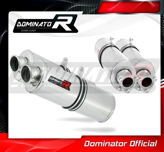 950 ADVENTURE (1970 - 2022) exhaust silencer muffler ov | Dominator