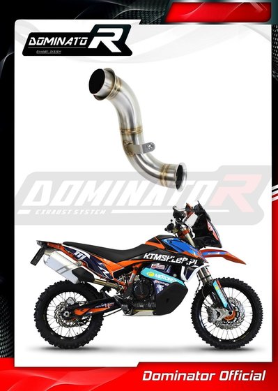 890 ADVENTURE (2021 - 2022) down pipe mid pipe | Dominator