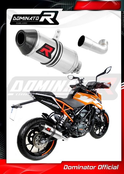 125 DUKE (2017 - 2020) exhaust silencer hp3 | Dominator