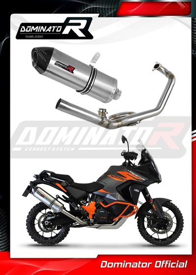 1290 SUPER ADVENTURE (2021 - 2022) full exhaust system silencer hp7 | Dominator