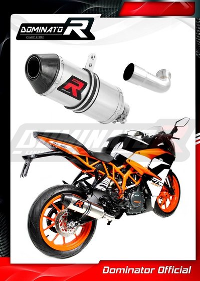 RC 390 (2017 - 2020) exhaust silencer hp3 | Dominator