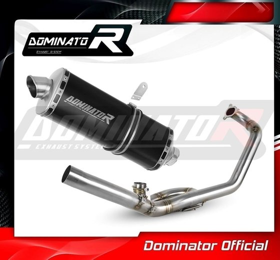 1290 SUPER ADVENTURE (2021 - 2022) full exhaust system silencer p7 black | Dominator