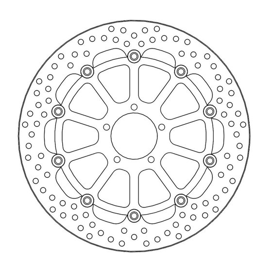 1290 SUPER DUKE GT (2016 - 2022) halo floating brake disc | MOTO-MASTER