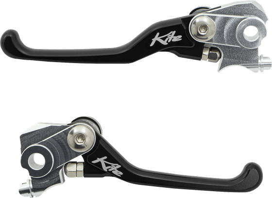 125 SX (2016 - 2022) set of clutch and brake levers in black | KITE