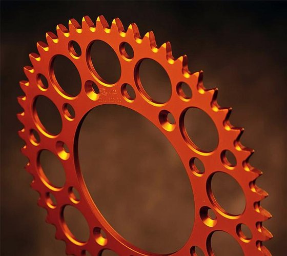 125 SX (2003 - 2023) aluminum rear sprocket - 49 teeth | RENTHAL