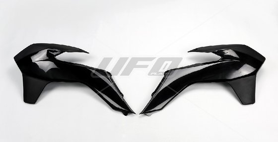 250 SX-F (2013 - 2022) black radiator covers for ktm sx/sx-f/exc | UFO