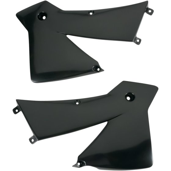 250 SX (1990 - 2006) black radiator covers for ktm 2/4-stroke (01-04) | UFO