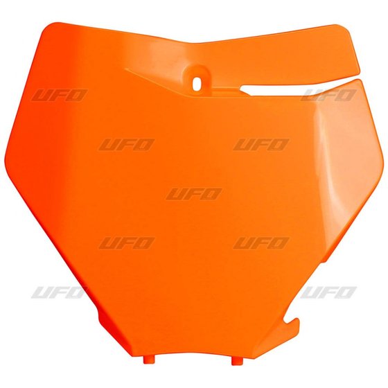 250 SX-F (2019 - 2021) front number plate - orange | UFO