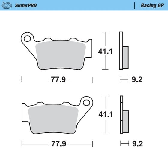 640 LC4 DUKE (1999 - 2007) racing brake pads | MOTO-MASTER