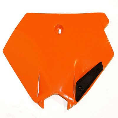 125 SX (2003 - 2006) front number plate for ktm sx/sx-f in orange | UFO