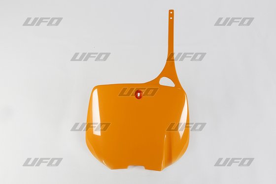 125 EXC (1993 - 1999) front number plate for ktm (93-98) in orange | UFO