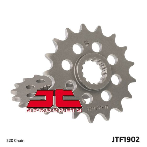 690 DUKE (2008 - 2019) steel front sprocket | JT Sprockets