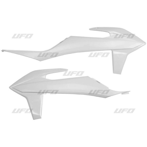 350 SX-F (2019 - 2020) white radiator covers for sx/sxf 19-22 | UFO